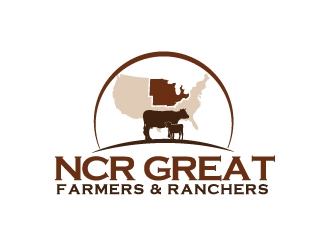 NCR GREAT Farmers & Ranchers  logo design by moomoo