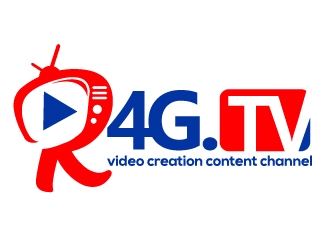 R4G.TV logo design by Suvendu