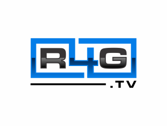 R4G.TV logo design by jm77788