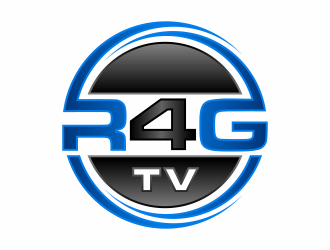 R4G.TV logo design by jm77788