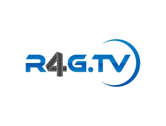 R4G.TV logo design by sakarep