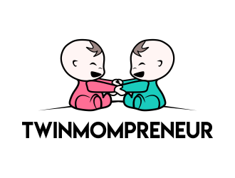 TwinMompreneur logo design by JessicaLopes