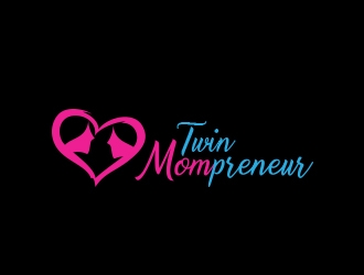 TwinMompreneur logo design by MarkindDesign