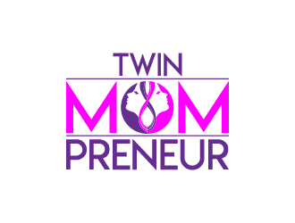 TwinMompreneur logo design by fastsev