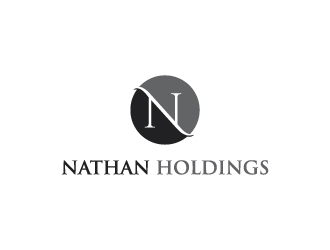 Nathan Holdings logo design by sndezzo