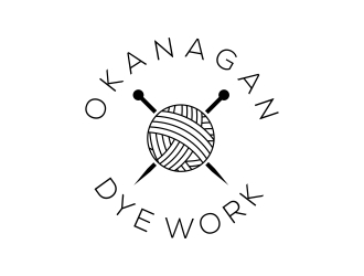 Okanagan Dye Works logo design by dibyo