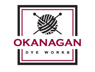 Okanagan Dye Works logo design by Suvendu