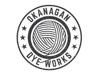 Okanagan Dye Works logo design by shere