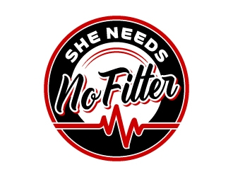 She Needs No Filter  logo design by jaize