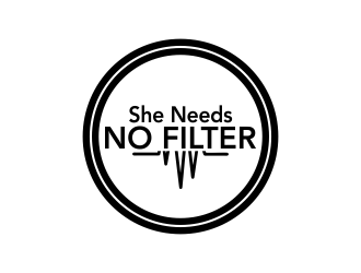 She Needs No Filter  logo design by Aster