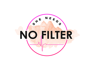 She Needs No Filter  logo design by 3Dlogos