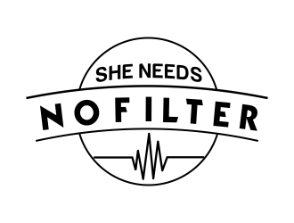 She Needs No Filter  logo design by mckris