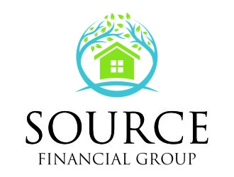 Source Financial Group logo design by jetzu