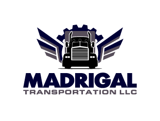 MADRIGAL TRANSPORTATION LLC  logo design by PRN123