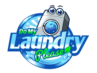 Do My Laundry Please logo design by DreamLogoDesign