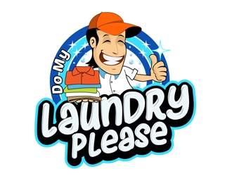 Do My Laundry Please logo design by DreamLogoDesign