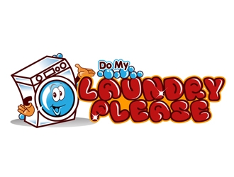 Do My Laundry Please logo design by DreamLogoDesign