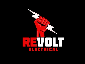 REVOLT ELECTRICAL logo design by nexgen