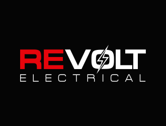 REVOLT ELECTRICAL logo design by iltizam