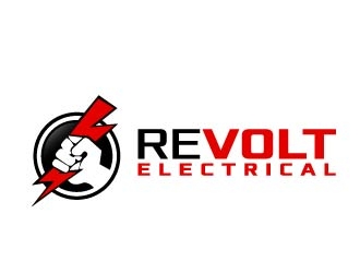 REVOLT ELECTRICAL logo design by iBal05