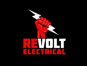REVOLT ELECTRICAL logo design by nexgen
