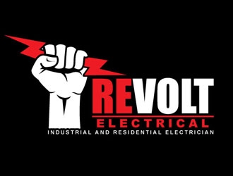 REVOLT ELECTRICAL logo design by shere