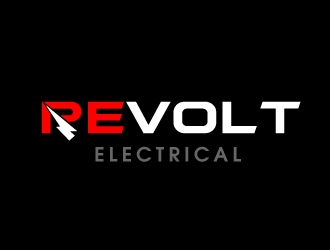 REVOLT ELECTRICAL logo design by Suvendu