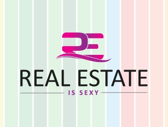 Real Estate Is Sexy logo design by zubi