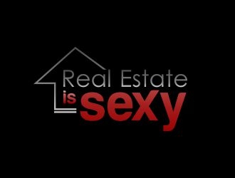 Real Estate Is Sexy logo design by WoAdek