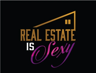 Real Estate Is Sexy logo design by artbitin