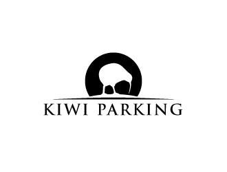 Kiwi Parking logo design by sakarep