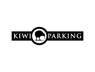 Kiwi Parking logo design by sakarep