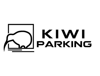 Kiwi Parking logo design by Suvendu