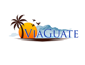 ViaGuate logo design by 3Dlogos