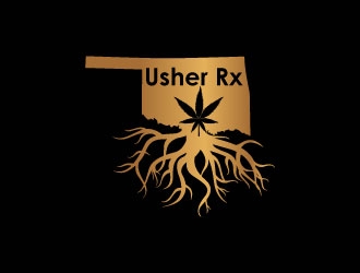 Usher Rx logo design by uttam