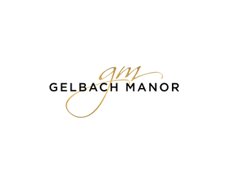 Gelbach Manor logo design by bomie