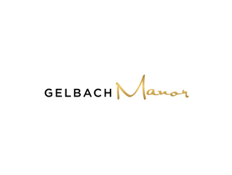 Gelbach Manor logo design by bomie