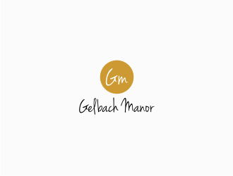 Gelbach Manor logo design by p0peye