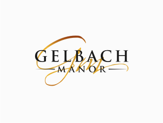 Gelbach Manor logo design by p0peye