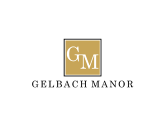 Gelbach Manor logo design by johana