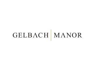 Gelbach Manor logo design by Renaker