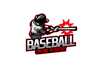 Baseball Online Academy logo design by adh_dwiki