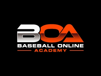 Baseball Online Academy logo design by labo