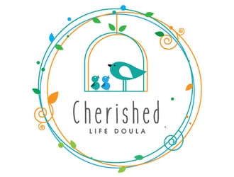 Cherished Life Doula logo design by shere