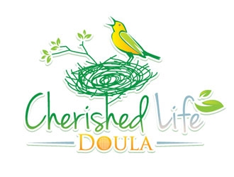 Cherished Life Doula logo design by shere