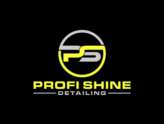 PROFI SHINE Detailing logo design by johana
