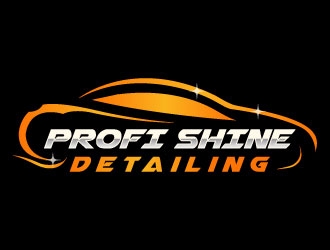 PROFI SHINE Detailing logo design by Suvendu