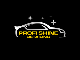 PROFI SHINE Detailing logo design by bomie