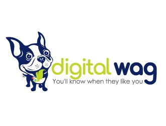 Digital Wag logo design by dasigns