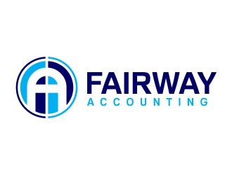 Fairway Accounting logo design by AisRafa